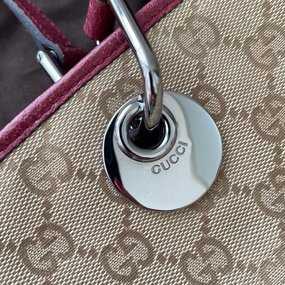 Gucci - vintage - Bucket bag - pink - Picture 3 of 16